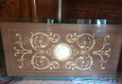 Tavolo in cristallo da salotto versace