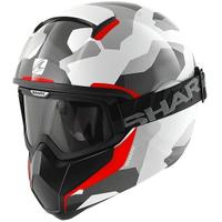 Casco Moto Integrale Shark VANCORE WIPEOUT Bianco 