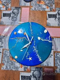 Orologio da parete in resina 