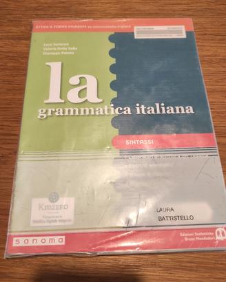 Grammatica italiana Lessico ISBN 9788869108549