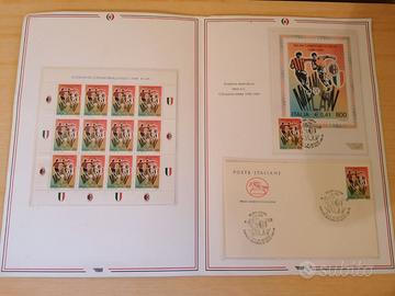 francobolli del Milan Campioni d'Italia