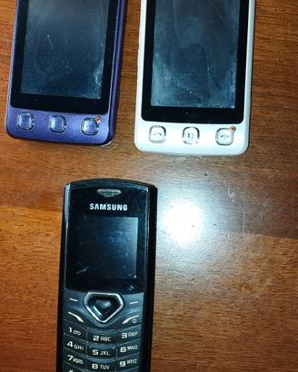 Cellulari Lg e Samsung non funzionanti