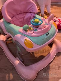 Girello CAM per bambina – modello macchinina rosa/