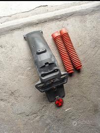 Yamaha xt 350  parafango soffietti portapacchi  xt