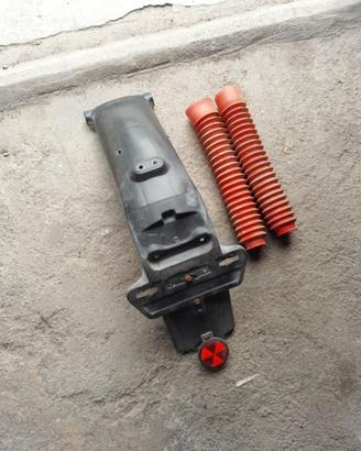 Yamaha xt 350  parafango soffietti portapacchi  xt