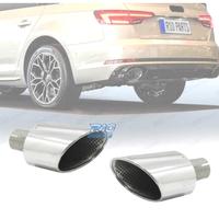 TERMINALI SCARICO AUDI A4 B9 A5 F5 LOOK RS 16-19 C