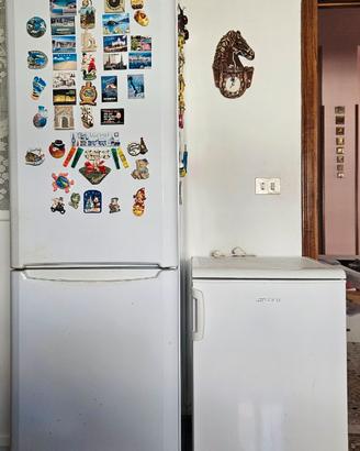 Frigorifero Indesit e congelatore SMEG