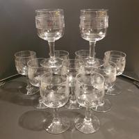 Bicchieri a stelo - calici da vino o  liquore 