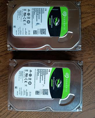 2 x Seagate barracuda 1TB SATA HD