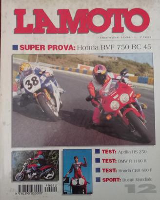 Rivista LA MOTO numero 12 anno 1994