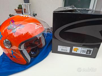 Casco jet Axo bimbo