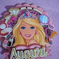 shaker cake Topper tema Barbie 