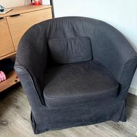 Poltrona Tullsta Ikea Nera Blu