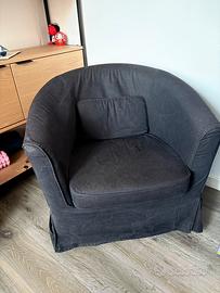 Poltrona Tullsta Ikea Nera Blu