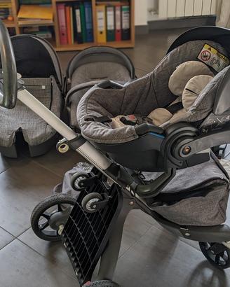 Stokke Xplory V5 trio con tutti accessori 