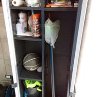 armadietto in plastica