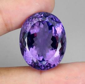 Gemma Naturale Ametista, Per Pendente, Ciondolo