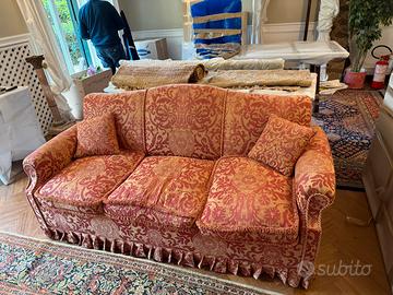 Divano letto 3 posti + poltrona