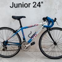 bici corsa 24 bambino 