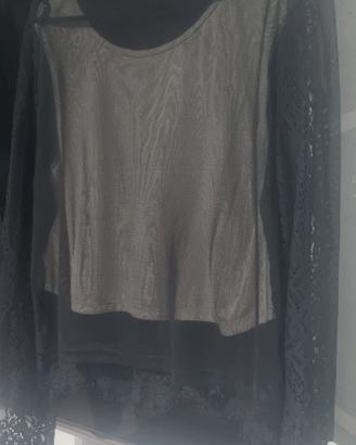 maglia con pizzo....