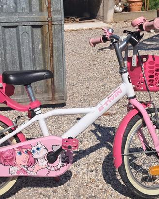 bicicletta bambina 4-6 anni B'Twin Docto Girl 500