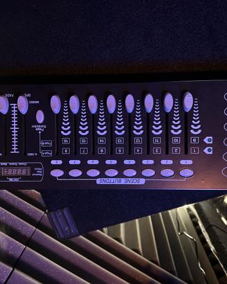 DMX512 CON FARETTO BEHRINGER