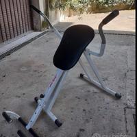 Panca casalinga pieghevole per addominali