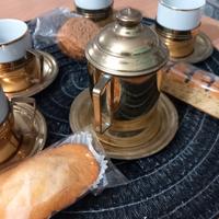 zuccheriera e 4 tazzine vintage 