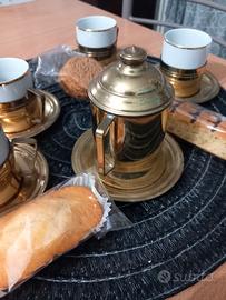 zuccheriera e 4 tazzine vintage 