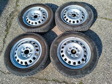 ruote R 13 155/65 per Panda 141 