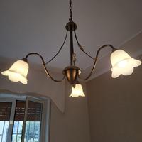 Trittico - Lampadario e 2 abat-jour