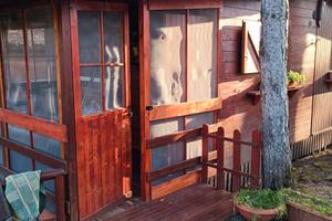 Casa in legno camping