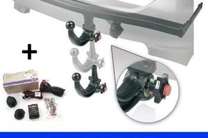 Gancio traino estraibile + kit Fiat Panda 169 4x4
