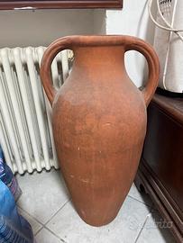 Anfora da giardino in terracotta