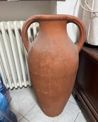 Anfora da giardino in terracotta