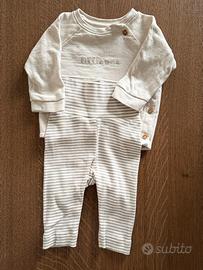 6 completini di abbigliamento neonato 1-3 mesi