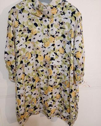 Blusa camicia in seta.