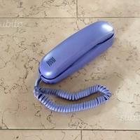 Telefono fisso vintage lilla