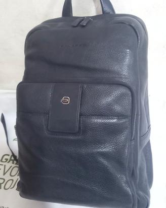 zaino piquadro blue in pelle 