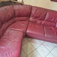 divano angolare pelle