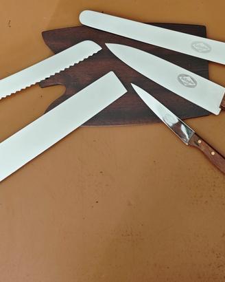 Set 5 coltelli nuovi da cucina vintage/classici 