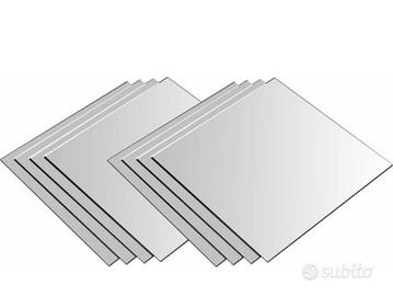 8 Piastrelle Specchio Wohaga 20x20 cm