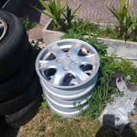 4 cerchi lega per macchinetta Chatenet o altre mar