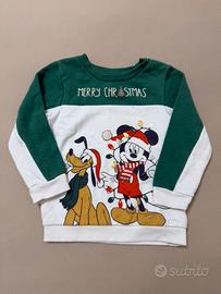 Micky Mouse 2-3 anni |98 Pullover Natale topolino