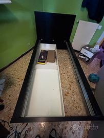 Letto singolo nero Malm Ikea