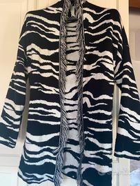 giacca cappotto in maglia