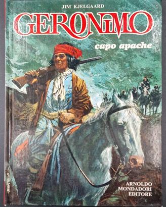Libro vintage storia western,Geronimo capo apache