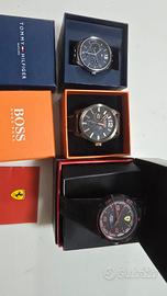 Orologi Boss, Ferrari, Tommy Hilfiger