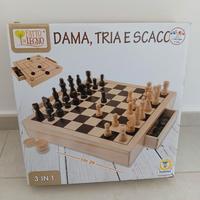 Scacchi in legno