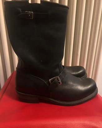 Stivale Biker Pelle Carolina taglia 11,5